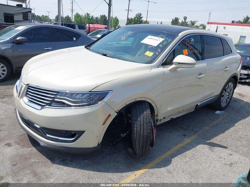 2LMTJ6LP3GBL45456 2016 LINCOLN MKX photo no. 2