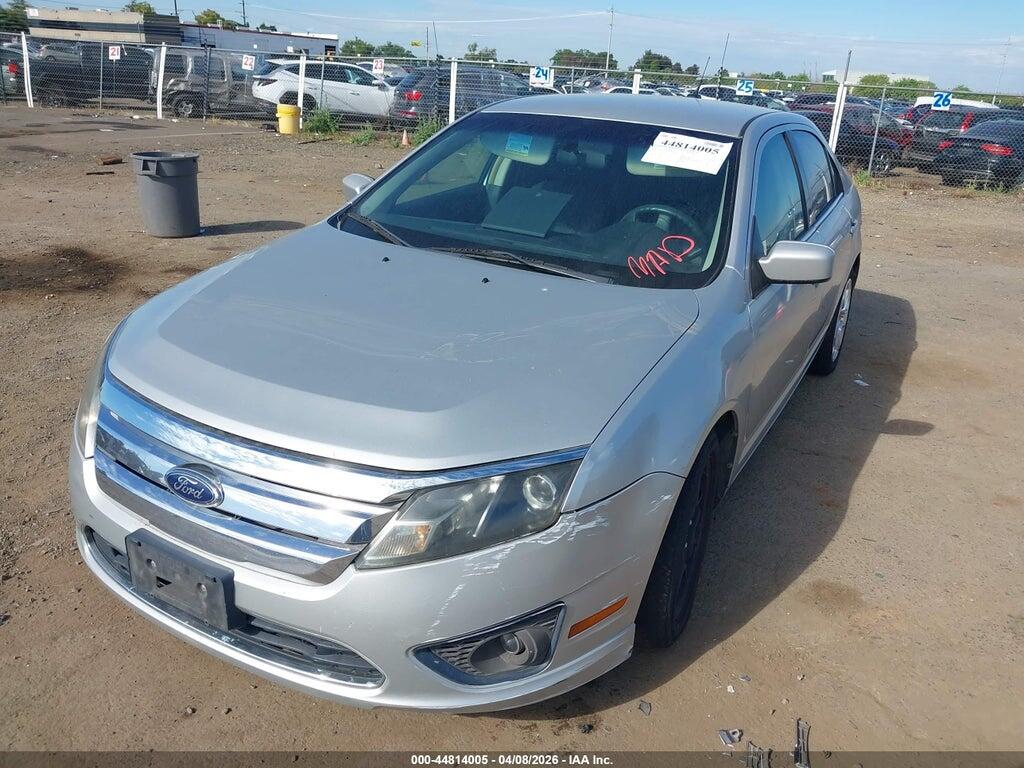 3FAHP0HA5AR383940 2010 FORD FUSION photo no. 2
