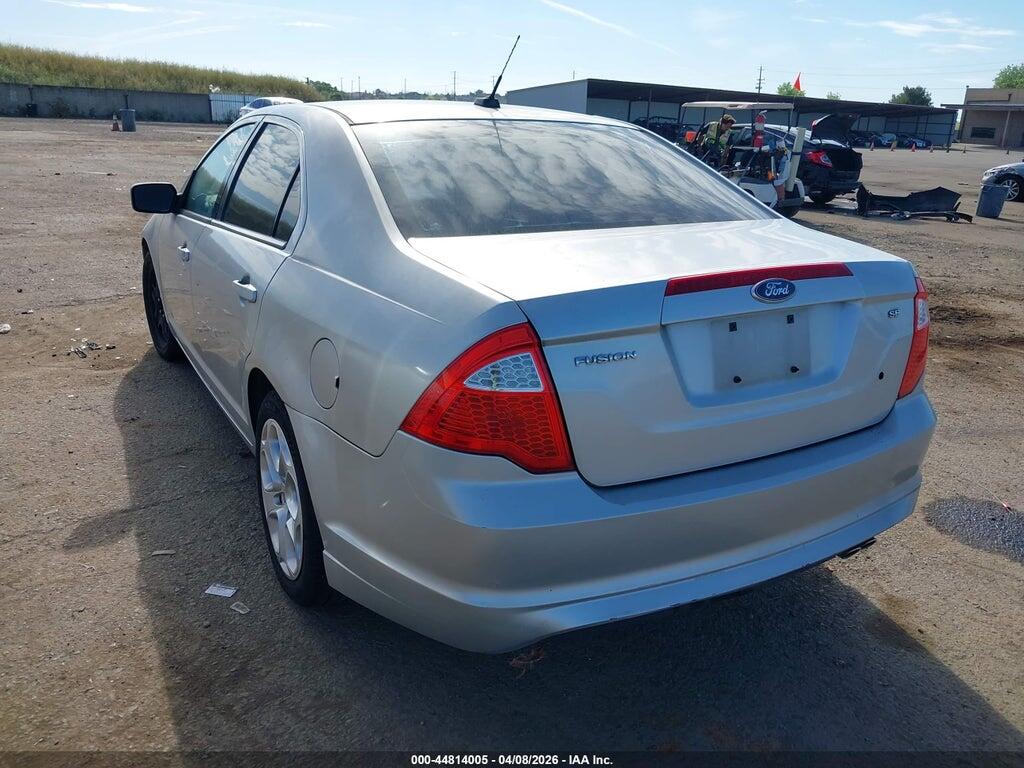 3FAHP0HA5AR383940 2010 FORD FUSION photo no. 3