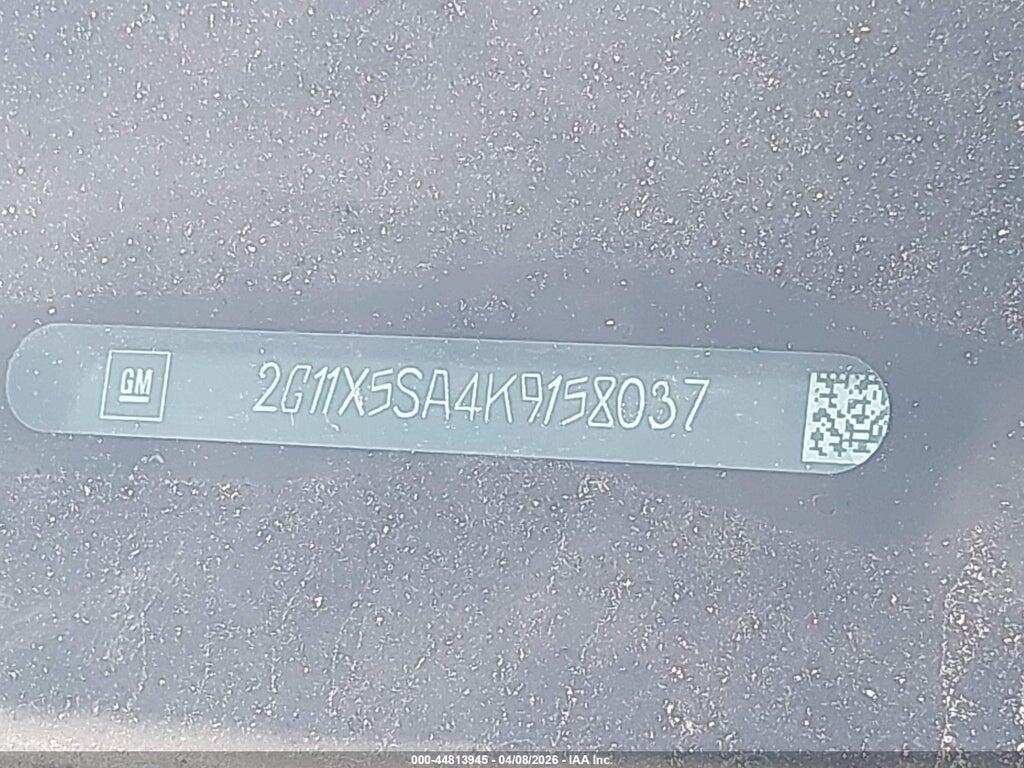 2G11X5SA4K9158037 2019 CHEVROLET IMPALA photo no. 9