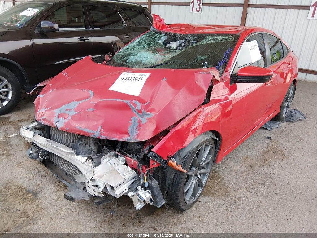 2HGFC2F80MH522799 2021 HONDA CIVIC photo no. 2