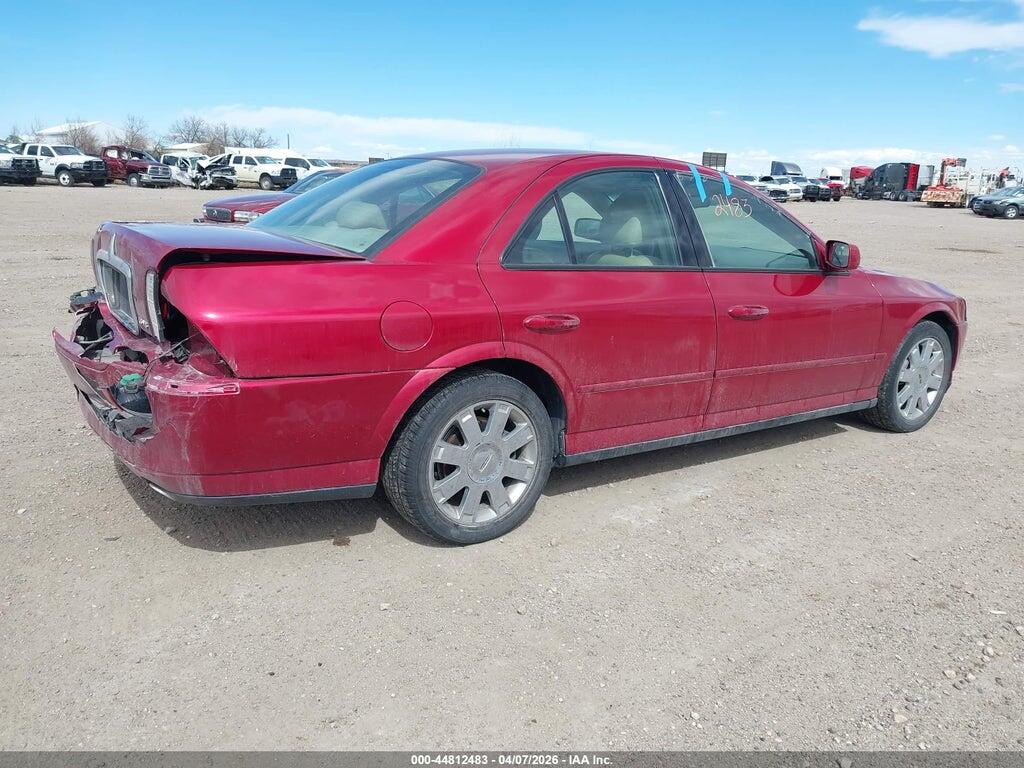 1LNHM87A45Y651916 2005 LINCOLN LS photo no. 4