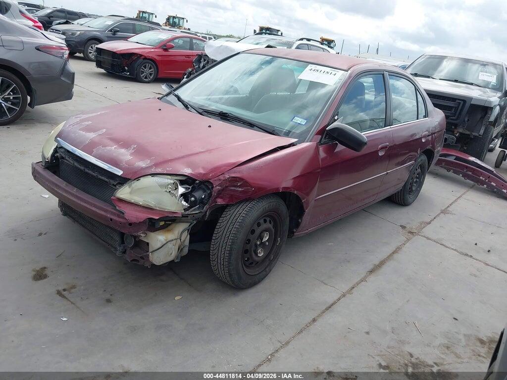 1HGES16562L063955 2002 HONDA CIVIC photo no. 2