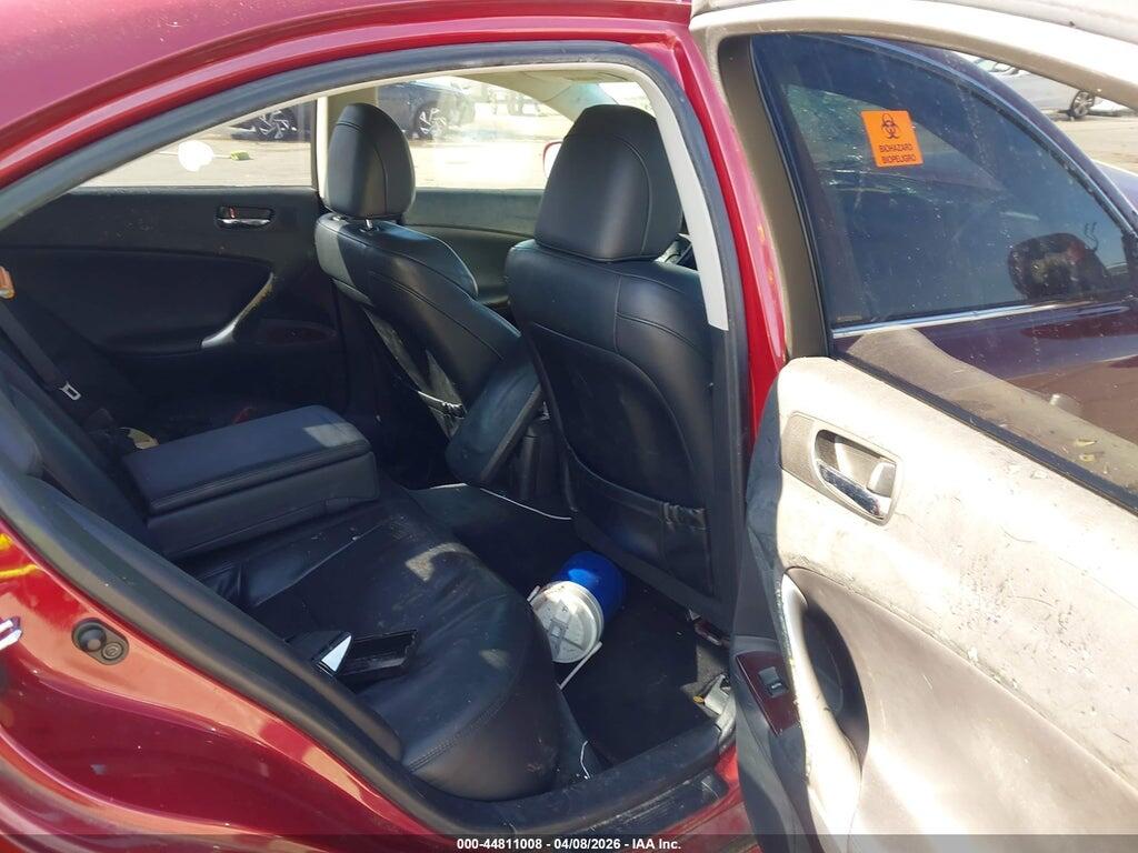 JTHBK262185065945 2008 LEXUS IS 250 photo no. 8