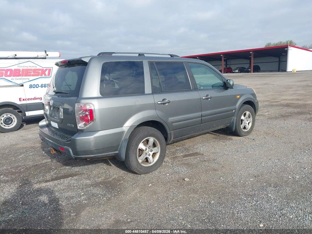 5FNYF18507B006786 2007 HONDA PILOT photo no. 4