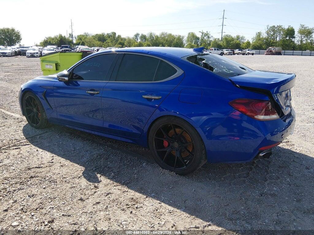 KMTG34LE2KU017724 2019 GENESIS G70 photo no. 3