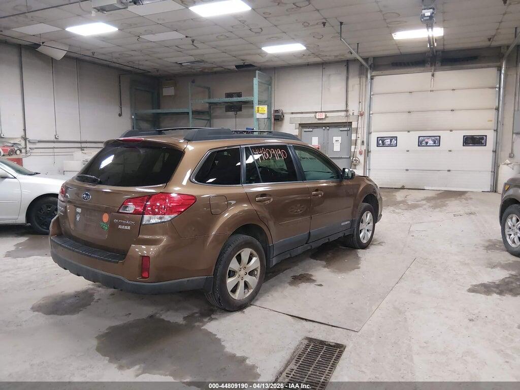 4S4BRBGC0B3440422 2011 SUBARU OUTBACK photo no. 4