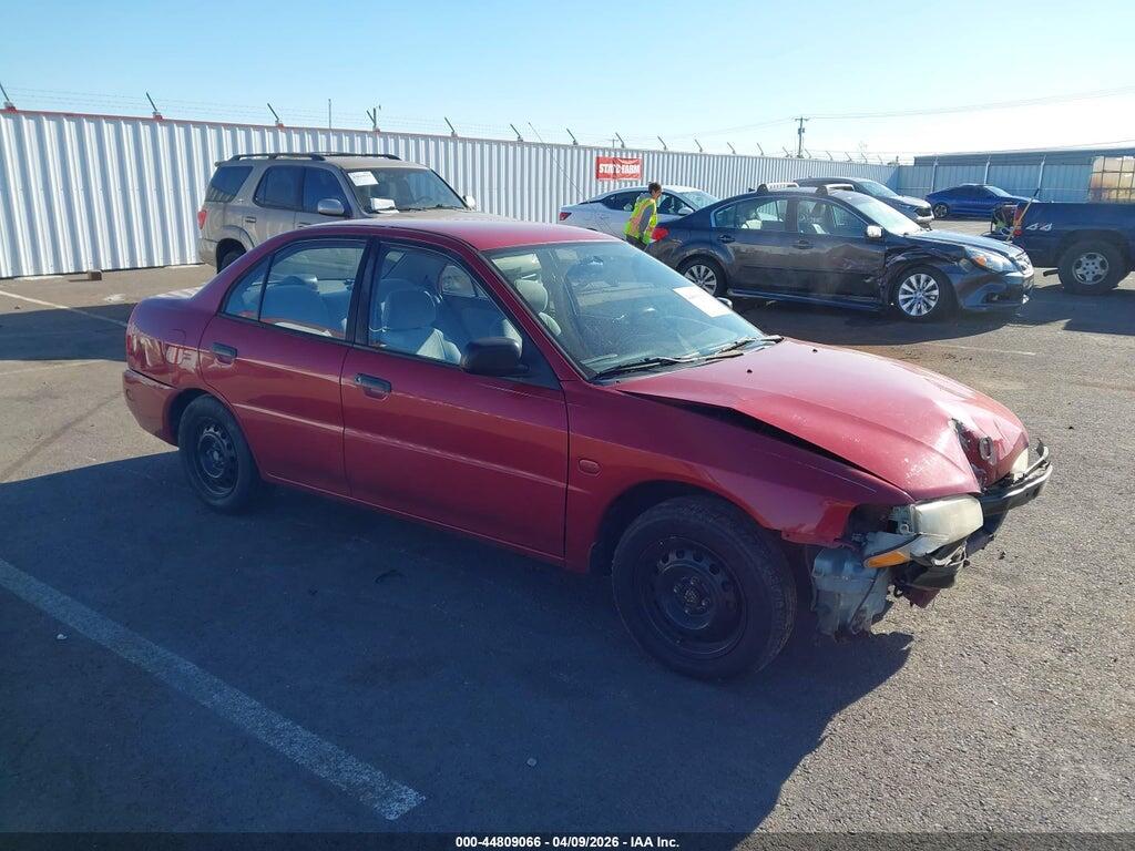 JA3AY26C81U040927 2001 MITSUBISHI MIRAGE photo no. 1