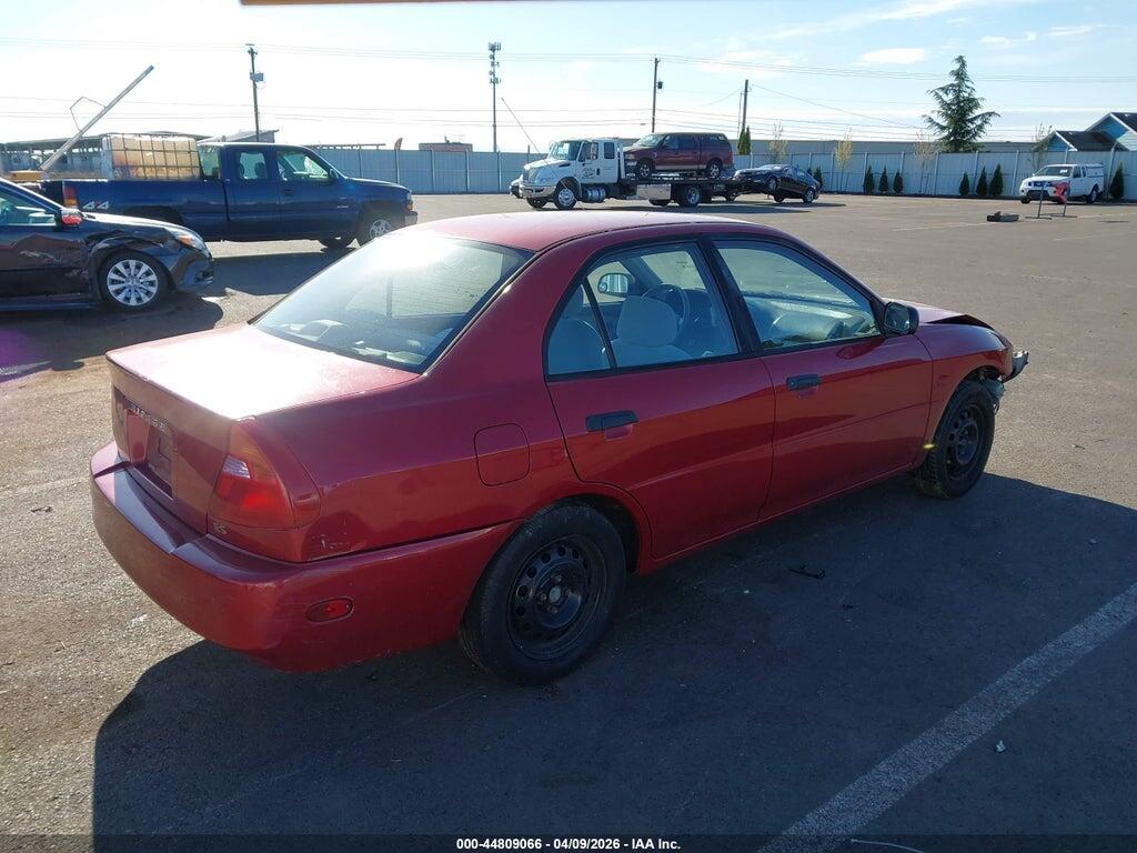 JA3AY26C81U040927 2001 MITSUBISHI MIRAGE photo no. 4