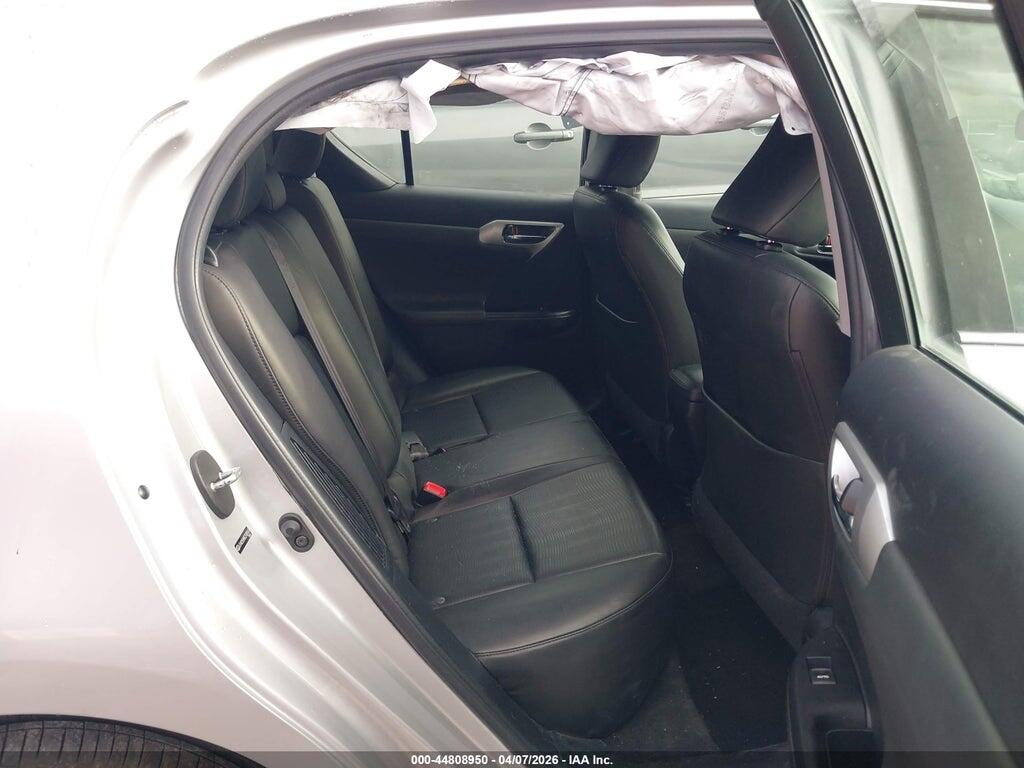 JTHKD5BH8C2108161 2012 LEXUS CT 200H photo no. 8