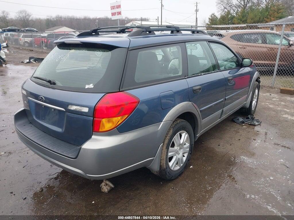 4S4BP61C257366181 2005 SUBARU OUTBACK photo no. 4