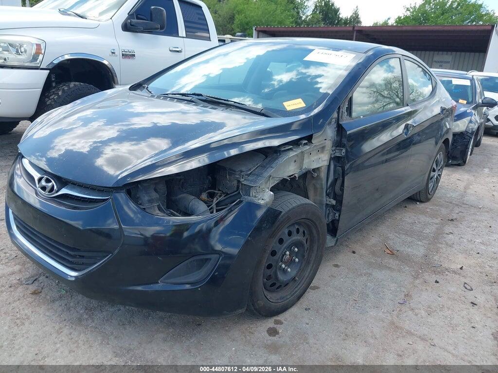 5NPDH4AE9BH020748 2011 HYUNDAI ELANTRA photo no. 2
