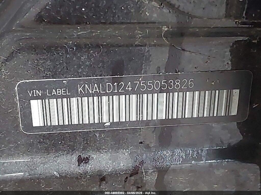 KNALD124755053826 2005 KIA AMANTI photo no. 9