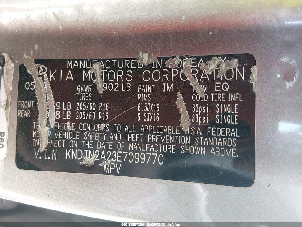 KNDJN2A23E7099770 2014 KIA SOUL photo no. 9
