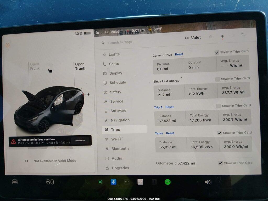 7SAYGDEE2PF840015 2023 TESLA MODEL Y photo no. 7