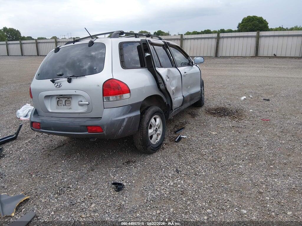 KM8SC13D46U101317 2006 HYUNDAI SANTA FE photo no. 4