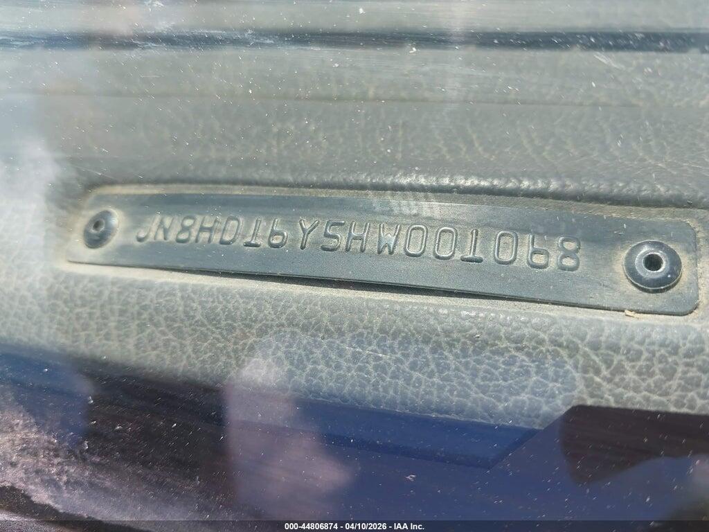 JN8HD16Y5HW001068 1987 NISSAN PATHFINDER photo no. 9