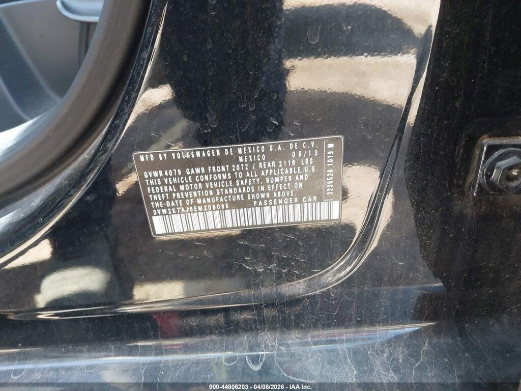 3VW2K7AJ6EM208095 2014 VOLKSWAGEN JETTA photo no. 9