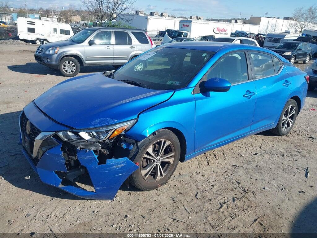 3N1AB8CV2MY255574 2021 NISSAN SENTRA photo no. 2