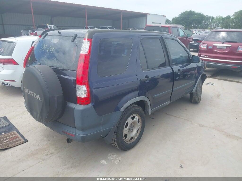 JHLRD68566C006975 2006 HONDA CR-V photo no. 4