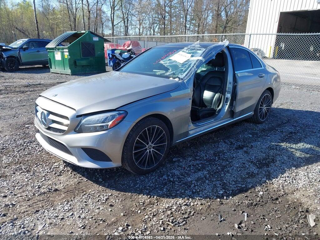 55SWF8DB5KU299216 2019 MERCEDES-BENZ C 300 photo no. 2