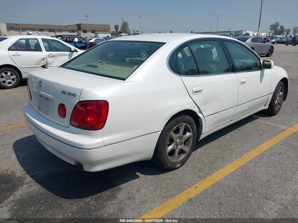 JT8BD69S210129023 2001 LEXUS GS 300 photo no. 4