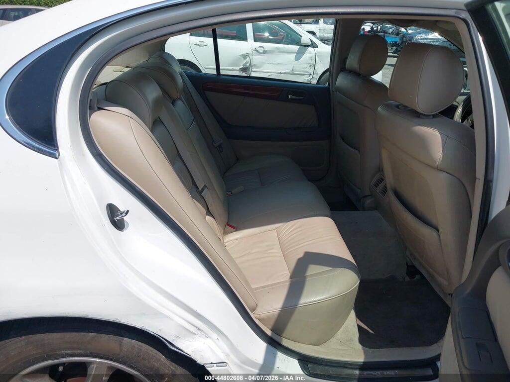 JT8BD69S210129023 2001 LEXUS GS 300 photo no. 8