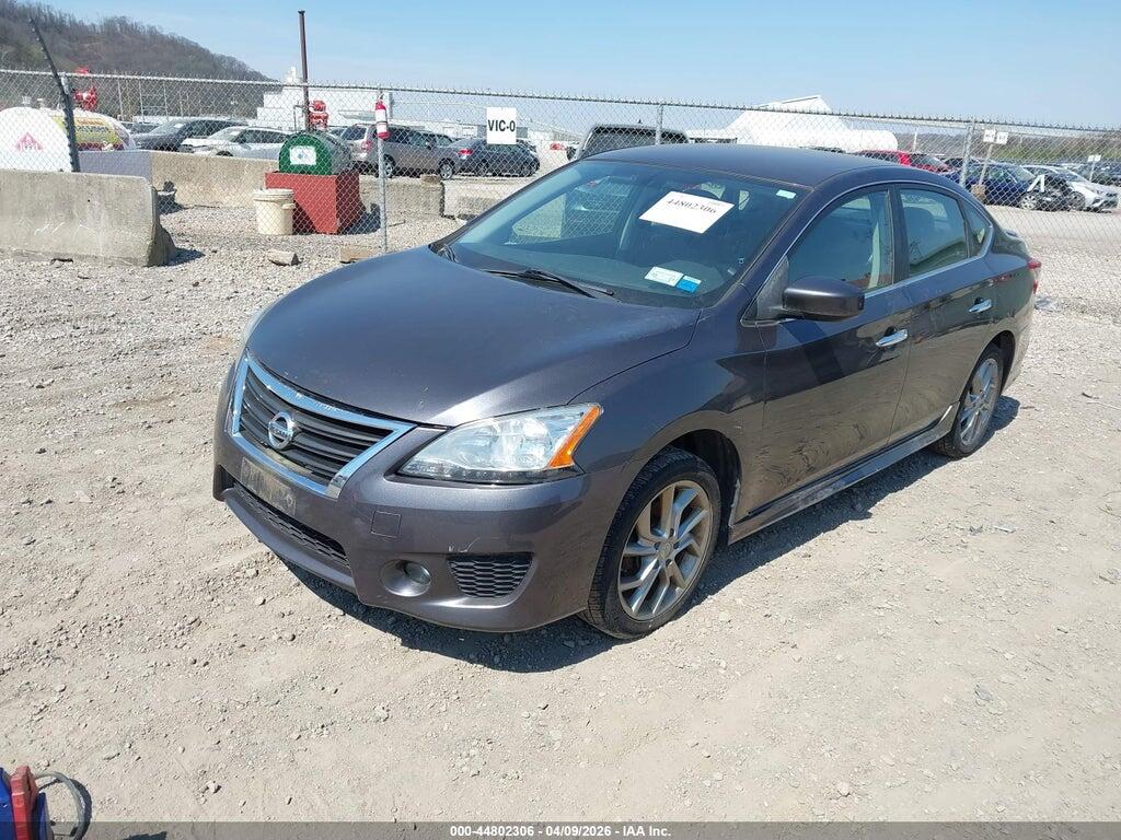 3N1AB7AP4EL654323 2014 NISSAN SENTRA photo no. 2