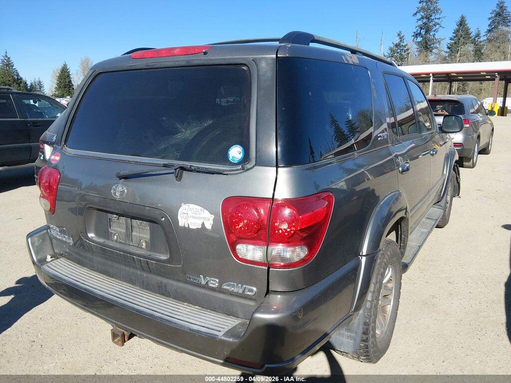 5TDBT44A65S244752 2005 TOYOTA SEQUOIA photo no. 4