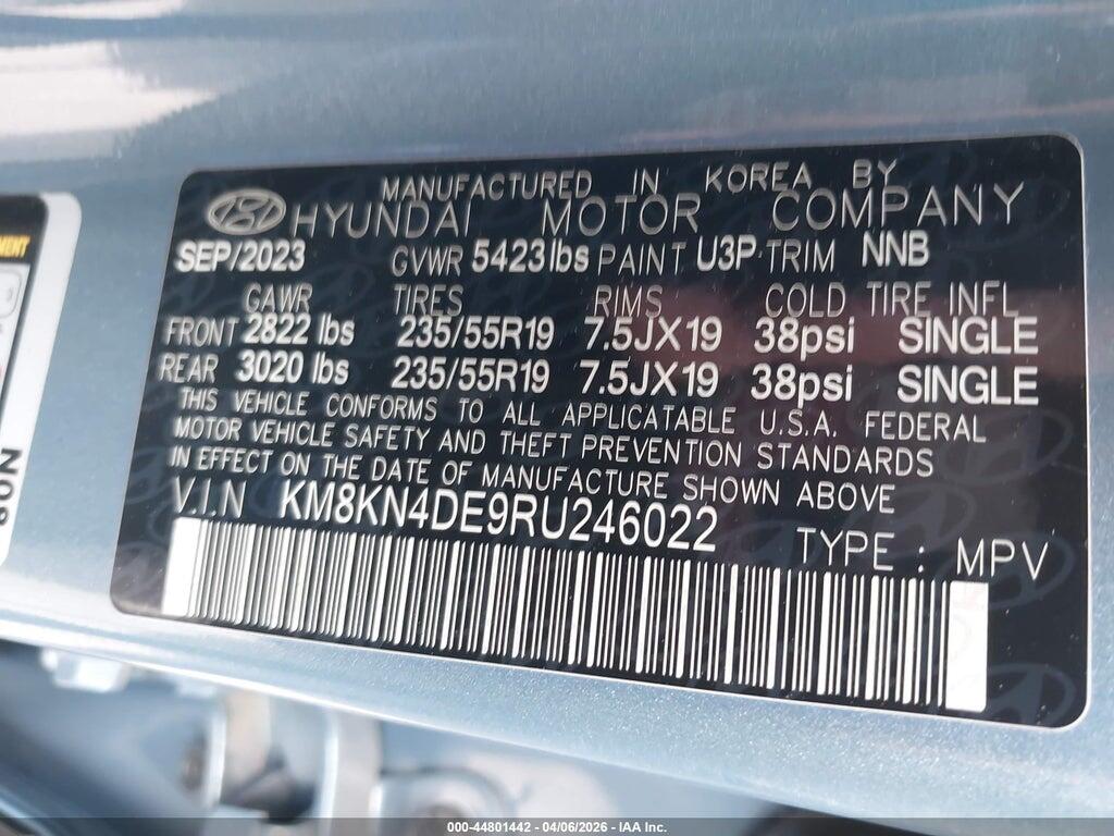 KM8KN4DE9RU246022 2024 HYUNDAI IONIQ 5 photo no. 9