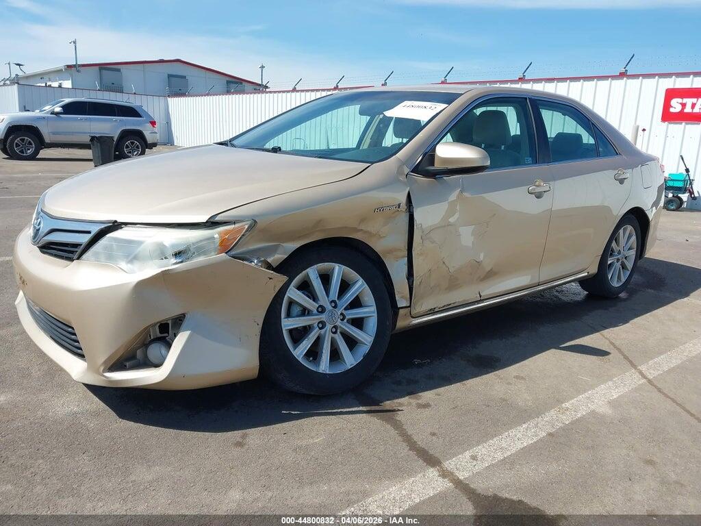 4T1BD1FKXCU022320 2012 TOYOTA CAMRY HYBRID photo no. 2