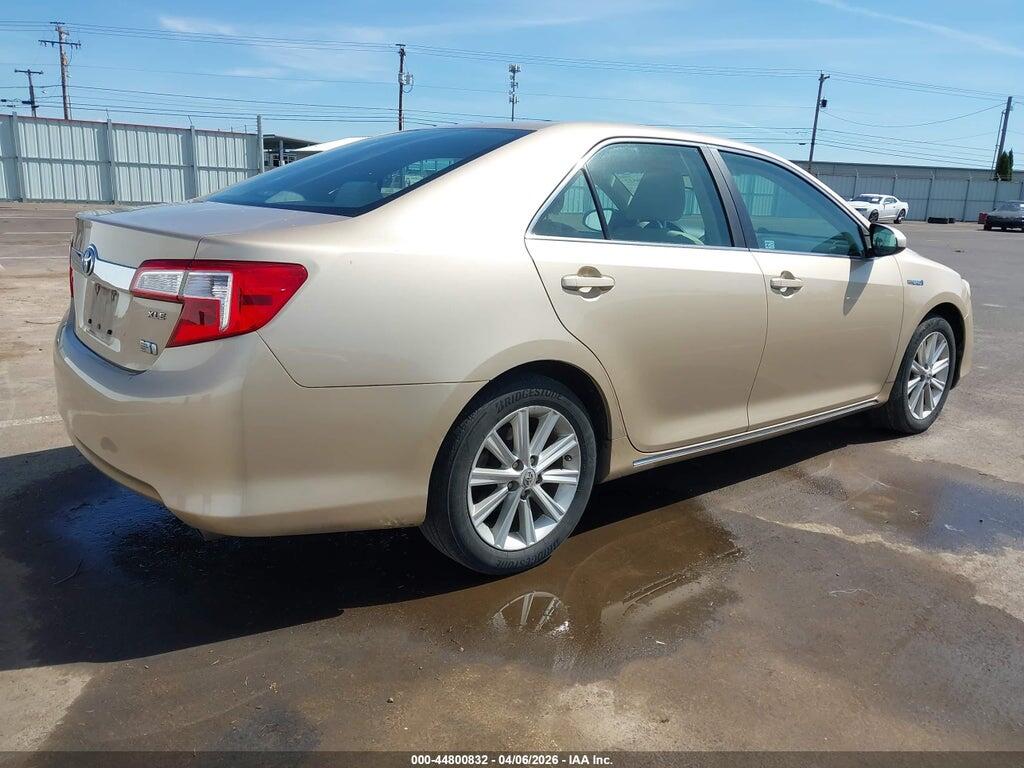 4T1BD1FKXCU022320 2012 TOYOTA CAMRY HYBRID photo no. 4