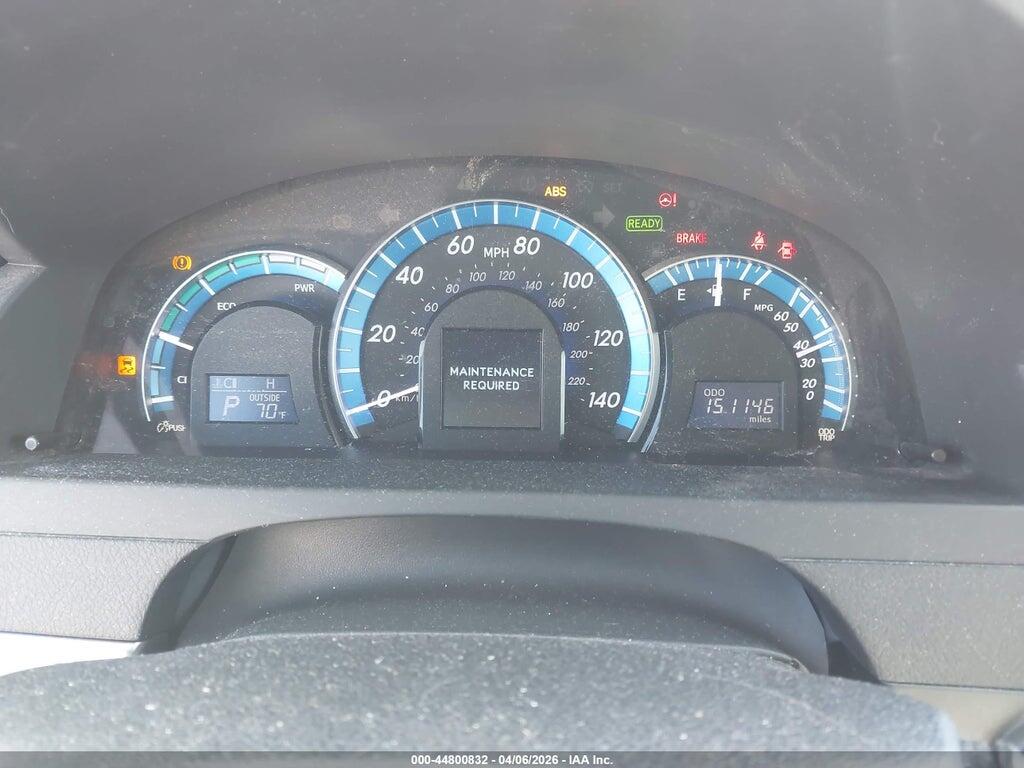4T1BD1FKXCU022320 2012 TOYOTA CAMRY HYBRID photo no. 7