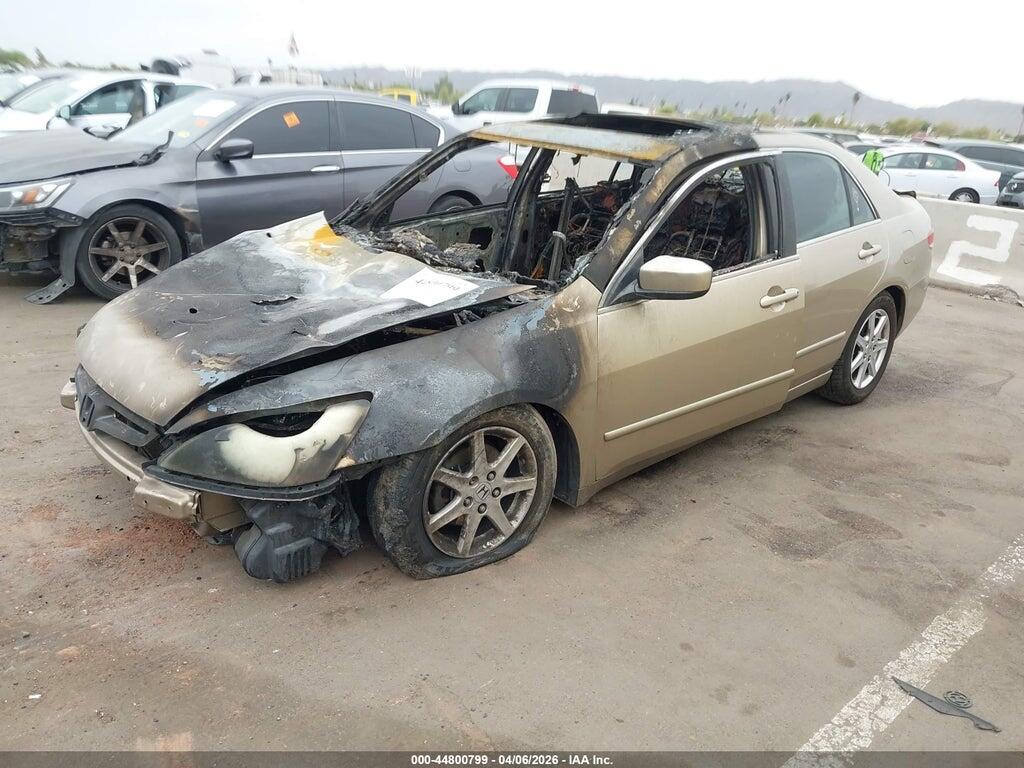 1HGCM66504A064483 2004 HONDA ACCORD photo no. 2