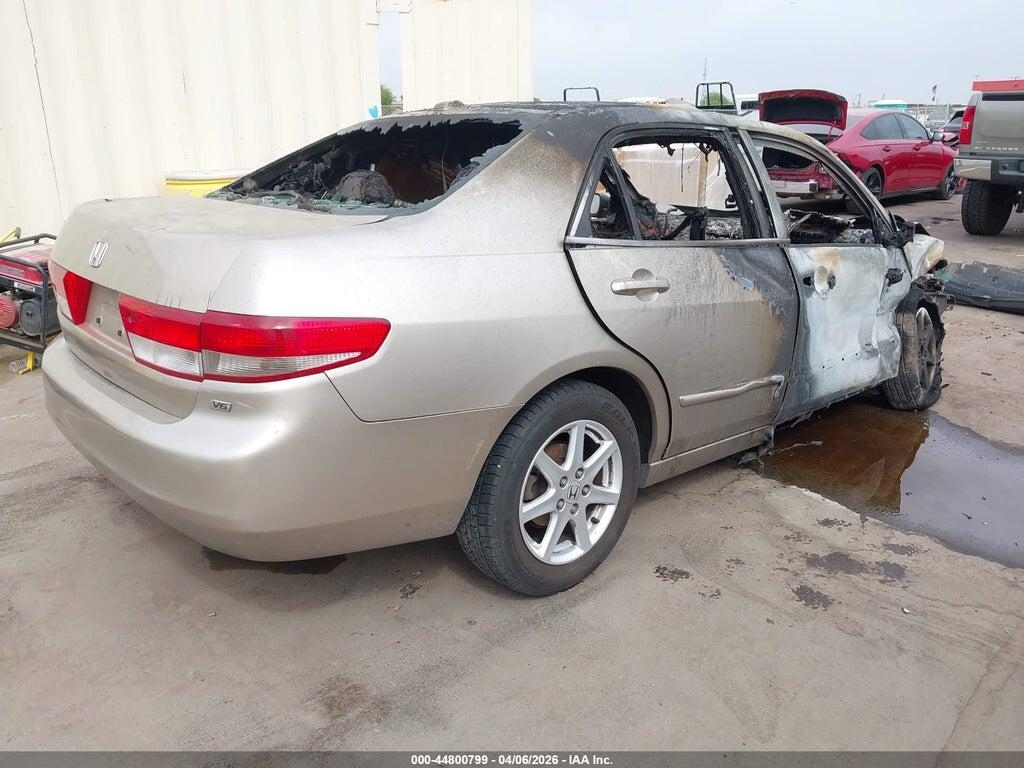 1HGCM66504A064483 2004 HONDA ACCORD photo no. 4