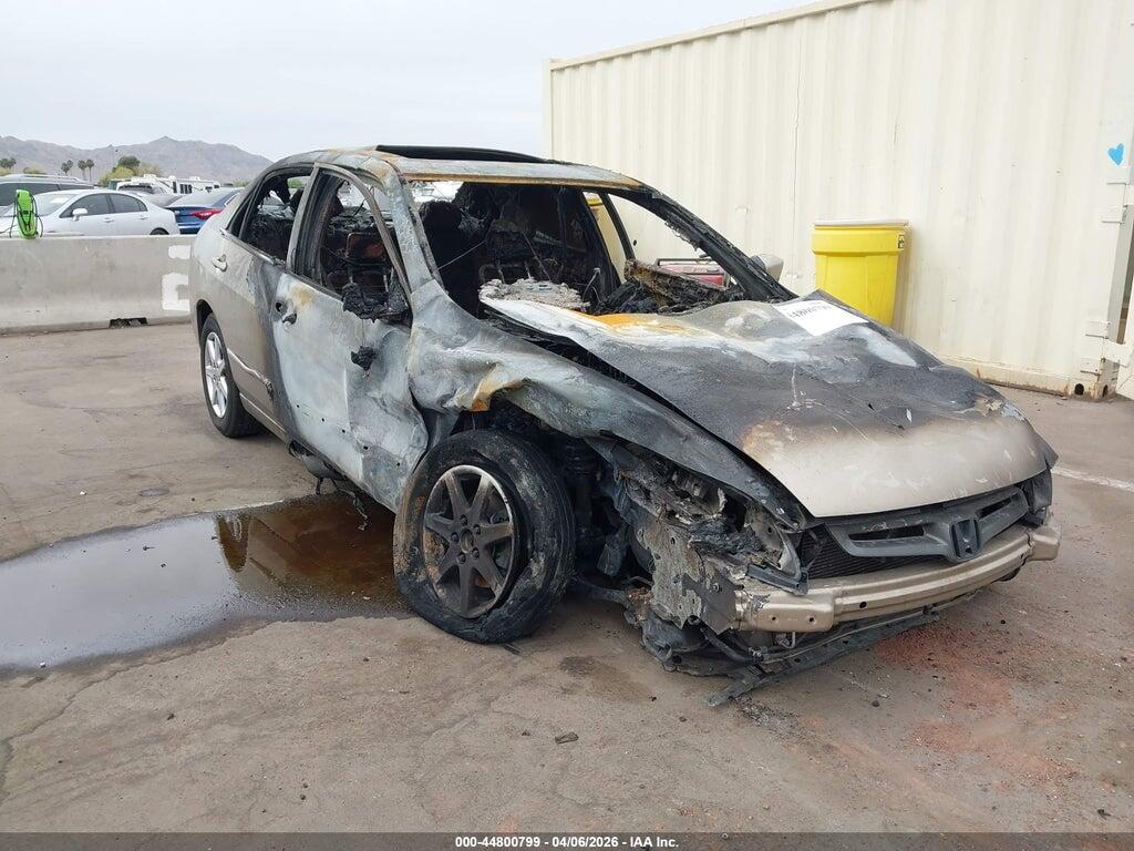 1HGCM66504A064483 2004 HONDA ACCORD photo no. 6
