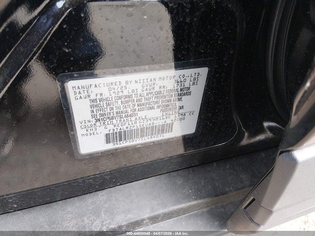 3N1CP5BV7SL484031 2025 NISSAN KICKS PLAY photo no. 9