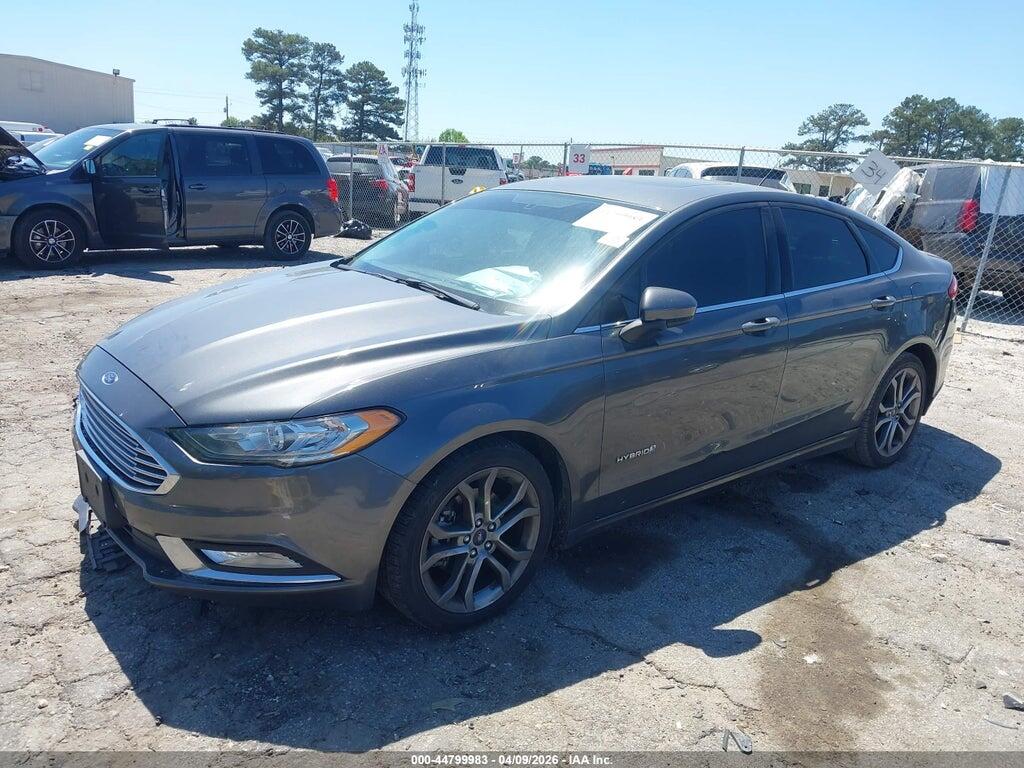 3FA6P0LU9HR315188 2017 FORD FUSION HYBRID photo no. 2