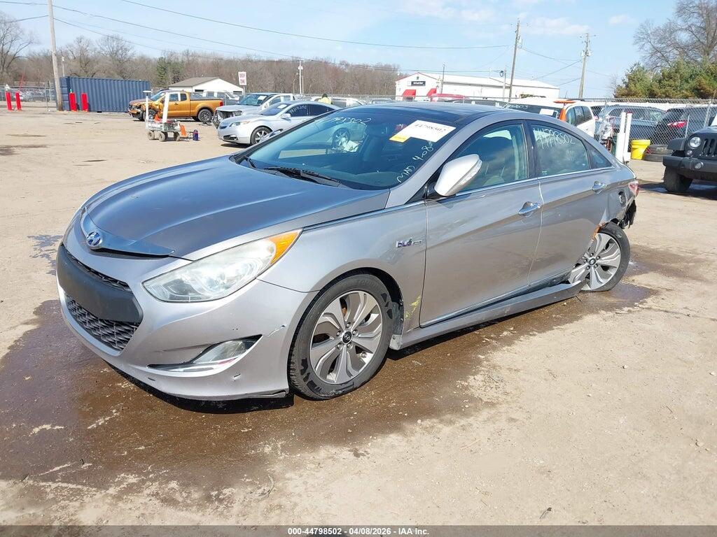 KMHEC4A49DA075782 2013 HYUNDAI SONATA HYBRID photo no. 2