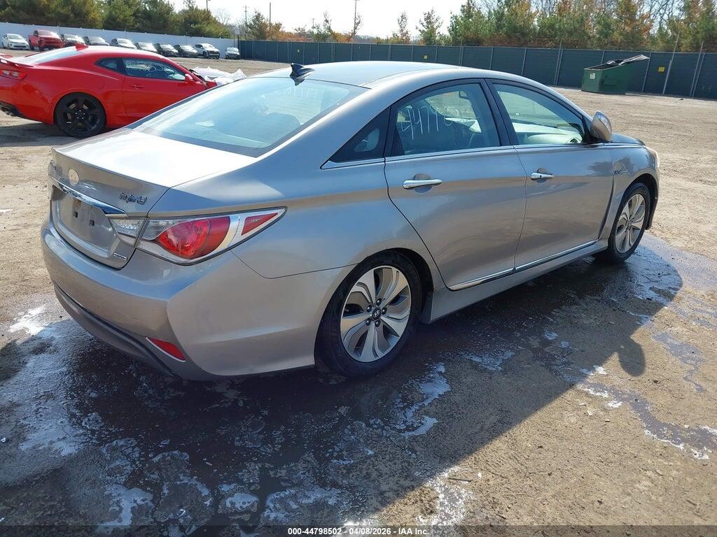KMHEC4A49DA075782 2013 HYUNDAI SONATA HYBRID photo no. 4