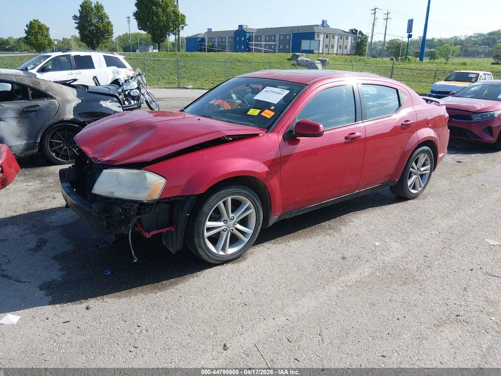 1B3BD1FGXBN595938 2011 DODGE AVENGER photo no. 2