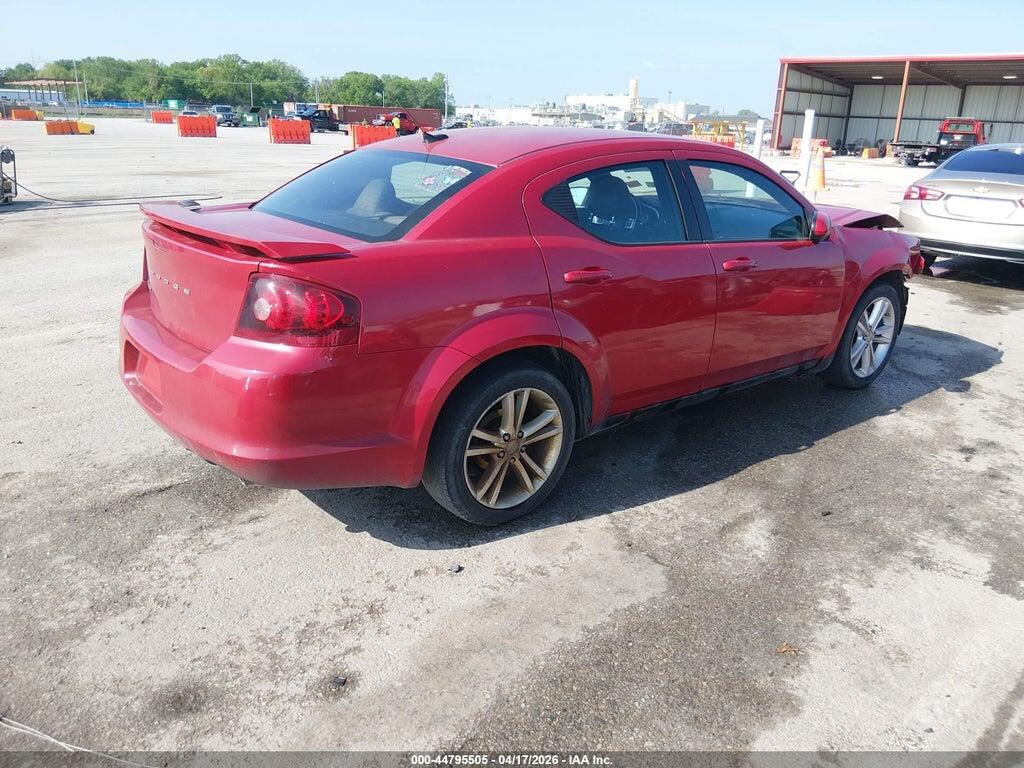 1B3BD1FGXBN595938 2011 DODGE AVENGER photo no. 4