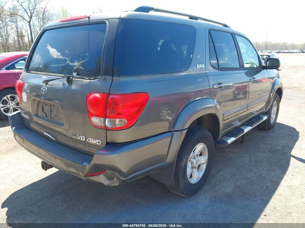 5TDBT44A35S245311 2005 TOYOTA SEQUOIA photo no. 4