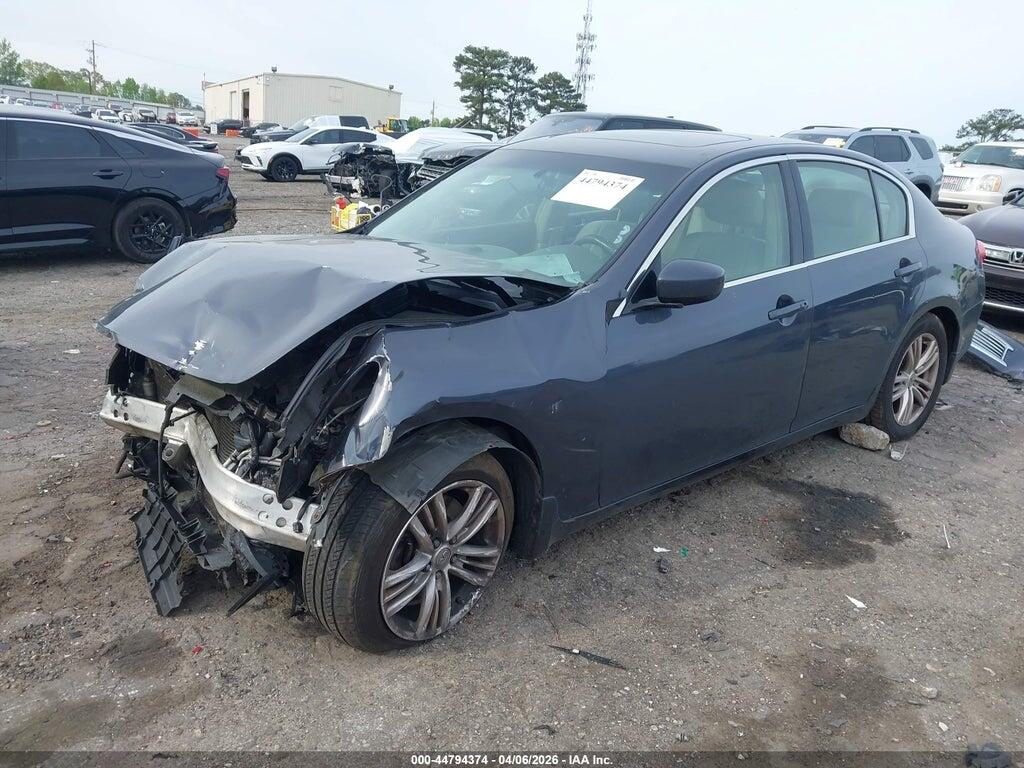 JN1CV6AR7CM972824 2012 INFINITI G37X photo no. 2