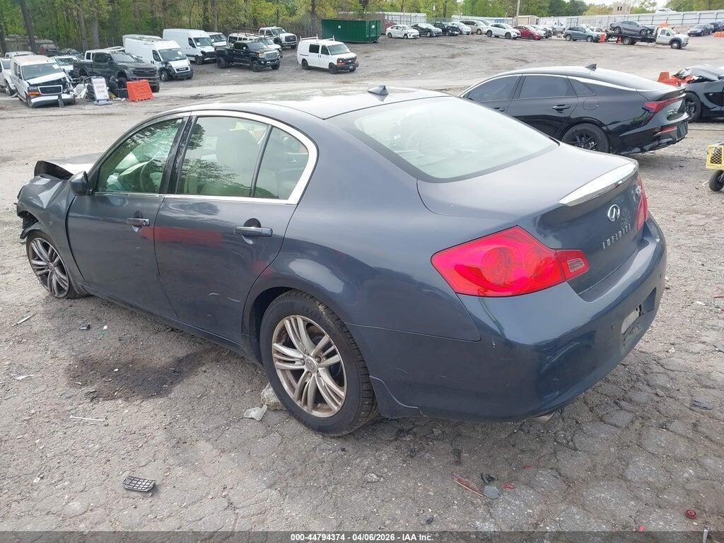JN1CV6AR7CM972824 2012 INFINITI G37X photo no. 3
