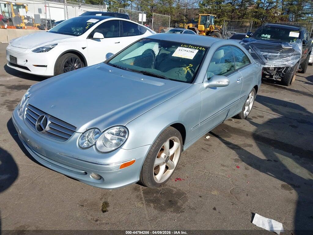 WDBTJ65J55F153393 2005 MERCEDES-BENZ CLK 320 photo no. 2
