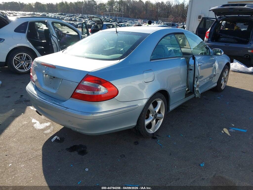 WDBTJ65J55F153393 2005 MERCEDES-BENZ CLK 320 photo no. 4
