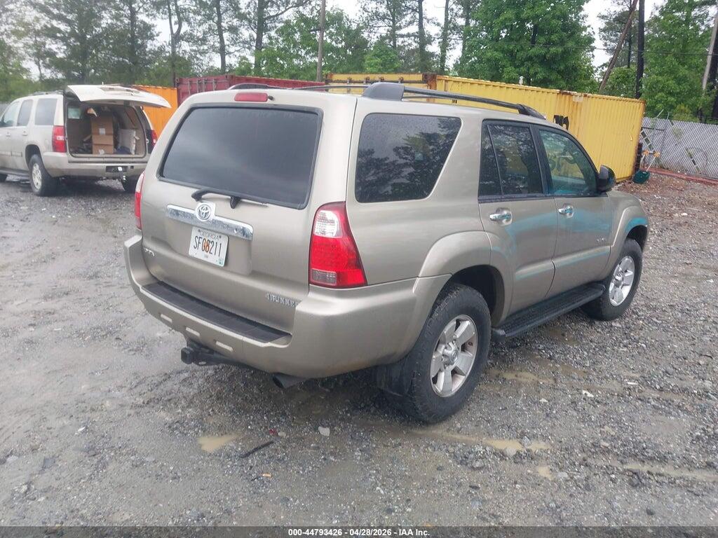 JTEBU14R868055796 2006 TOYOTA 4RUNNER photo no. 4