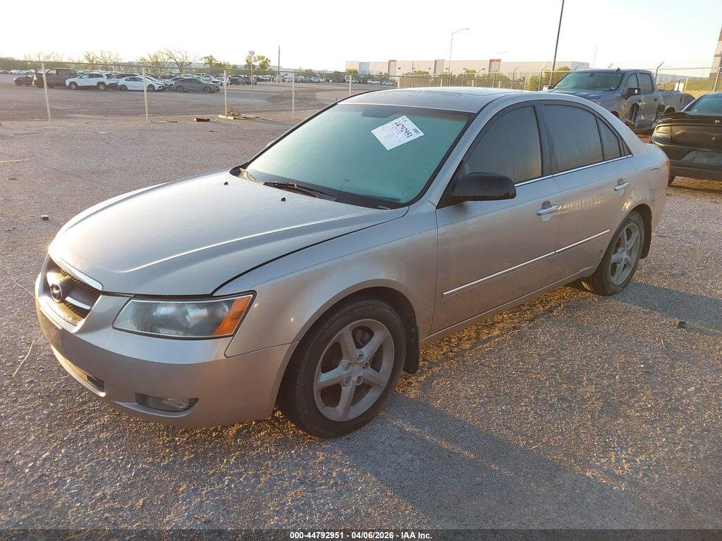5NPEU46F48H311264 2008 HYUNDAI SONATA photo no. 2