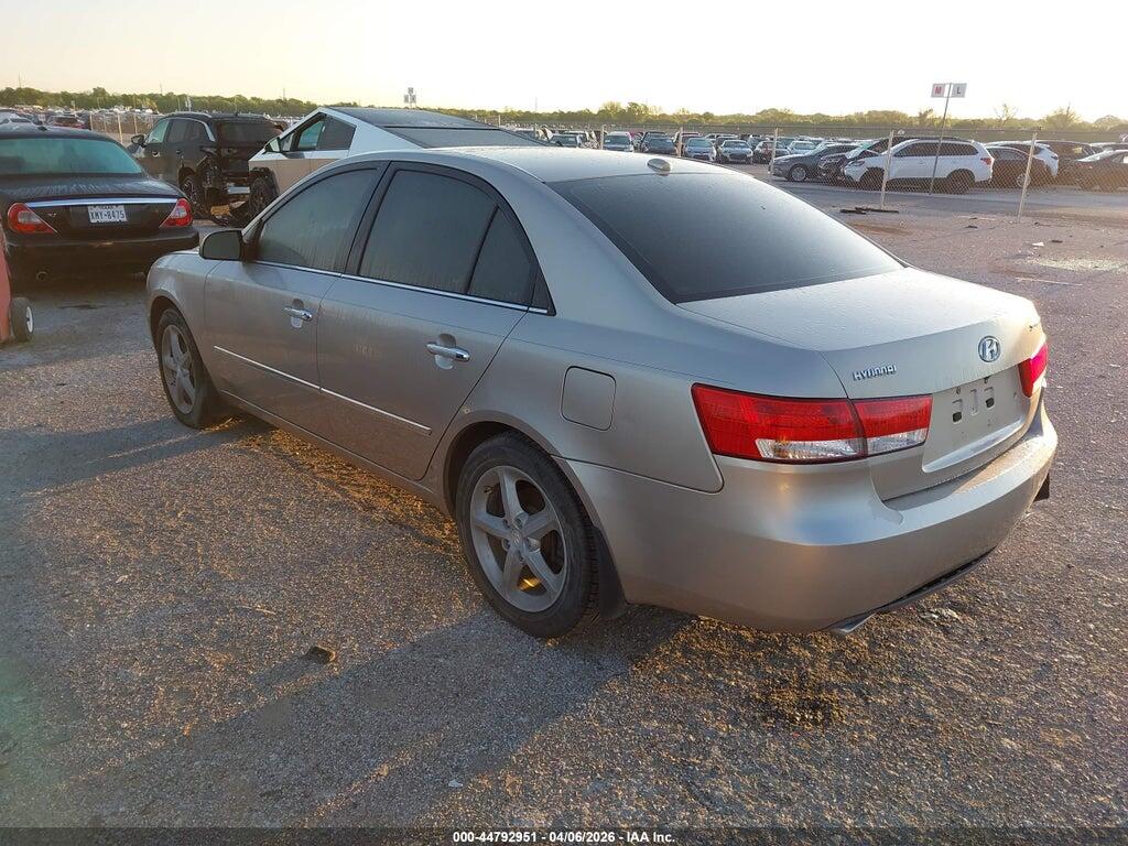 5NPEU46F48H311264 2008 HYUNDAI SONATA photo no. 3